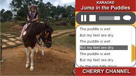 Jump in the Puddles - Karaoke nhạc tiếng anh thiếu nhi