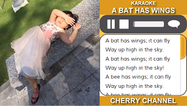 A Bat Has Wings - Karaoke nhạc tiếng anh thiếu nhi
